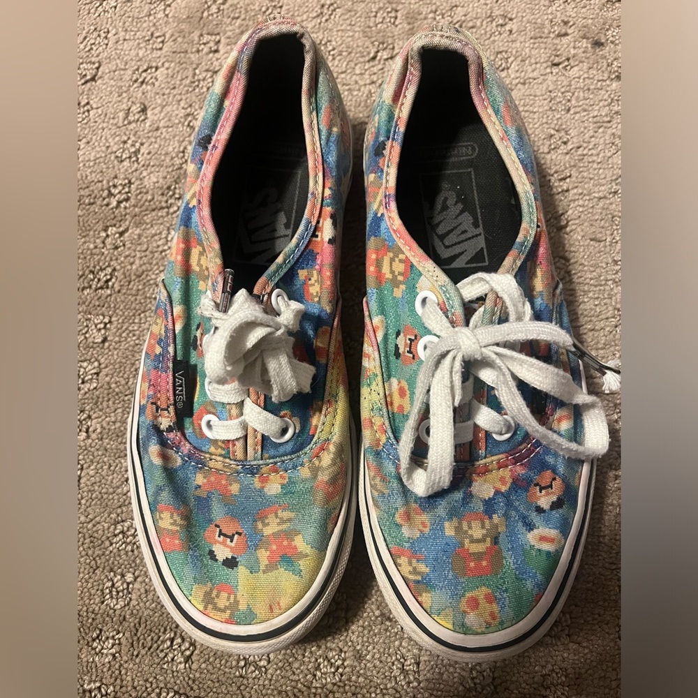 Mario Brothers Vans